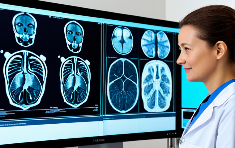 Hybrid Role in Healthcare**

"A radiologist in a modern hospital examining an AI-generated medical image on a large screen, fully clothed in scrubs, appropriate attire, safe for work, perfect anatomy, correct proportions, natural pose, professional setting, well-lit, high quality, professional, modest, family-friendly, AI assistance, diagnostic technology, focused expression."

**