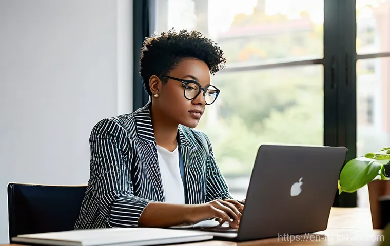 자동화 대응을 위한 직무 재설계 전략 - **Prompt:** A dynamic, wide-angle shot of a modern, open-plan office space bathed in natural light. ...